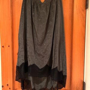 Zadig and Voltaire green and black lace skirts